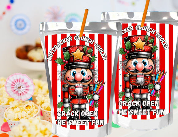 Nutcracker Crunch Cooler Capri Sun Label