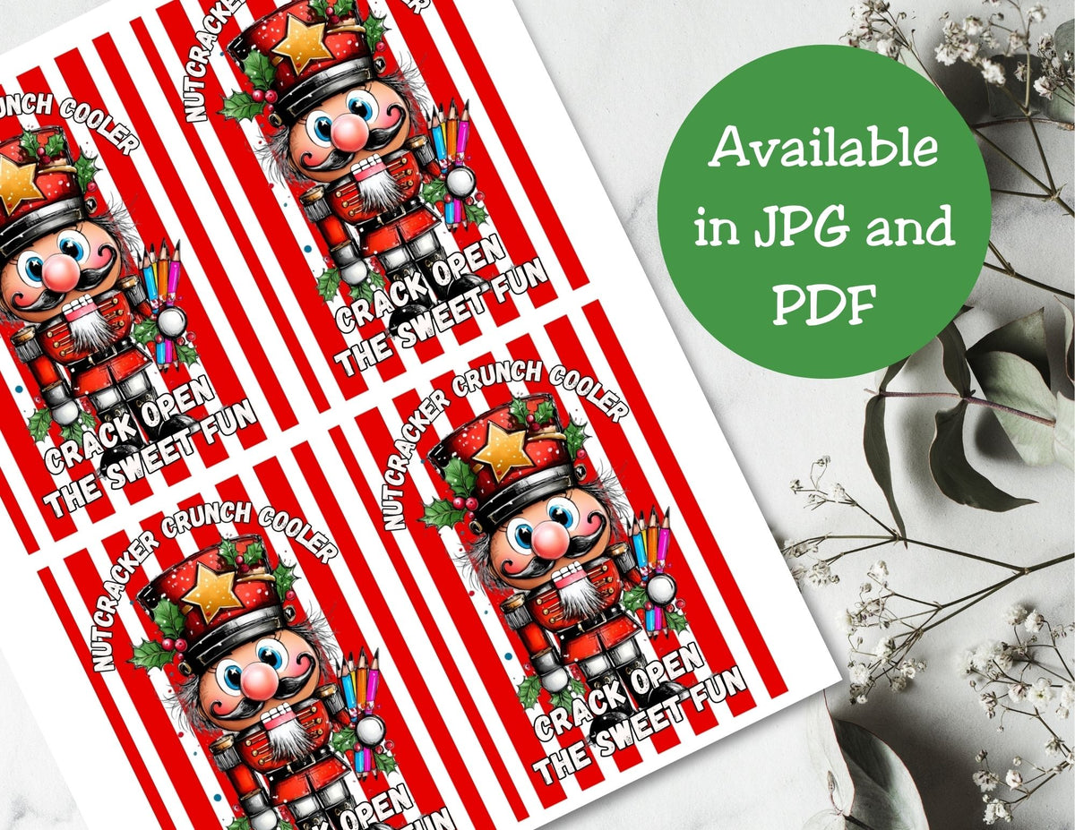 Nutcracker Crunch Cooler Capri Sun Label