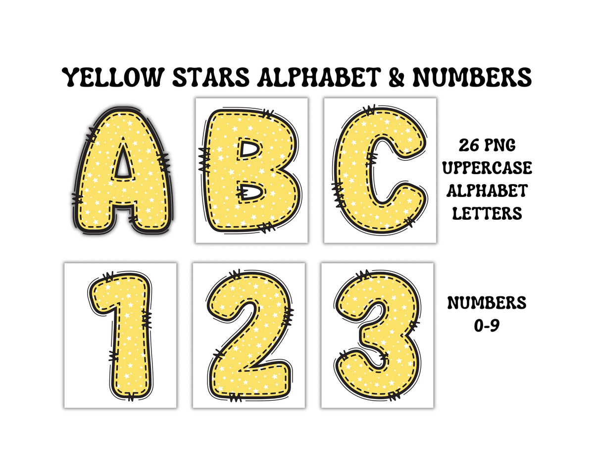 Blue Baby Bear Alphabet Clip Art Sets