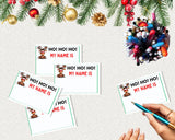 What’s Your Reindeer Name Christmas Game Printable