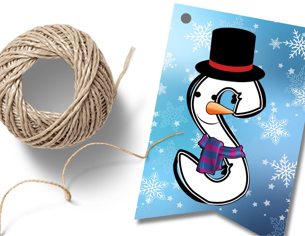 Snowman Christmas Pennant Banner