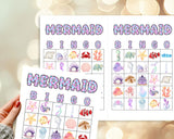 Mermaid Bingo Game Printable