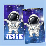 Personalized Outer Space Party Favor Notebooks