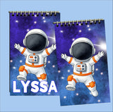 Personalized Outer Space Party Favor Notebooks
