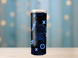 Lights Out Neon Dark Romance Tumbler Design  *868