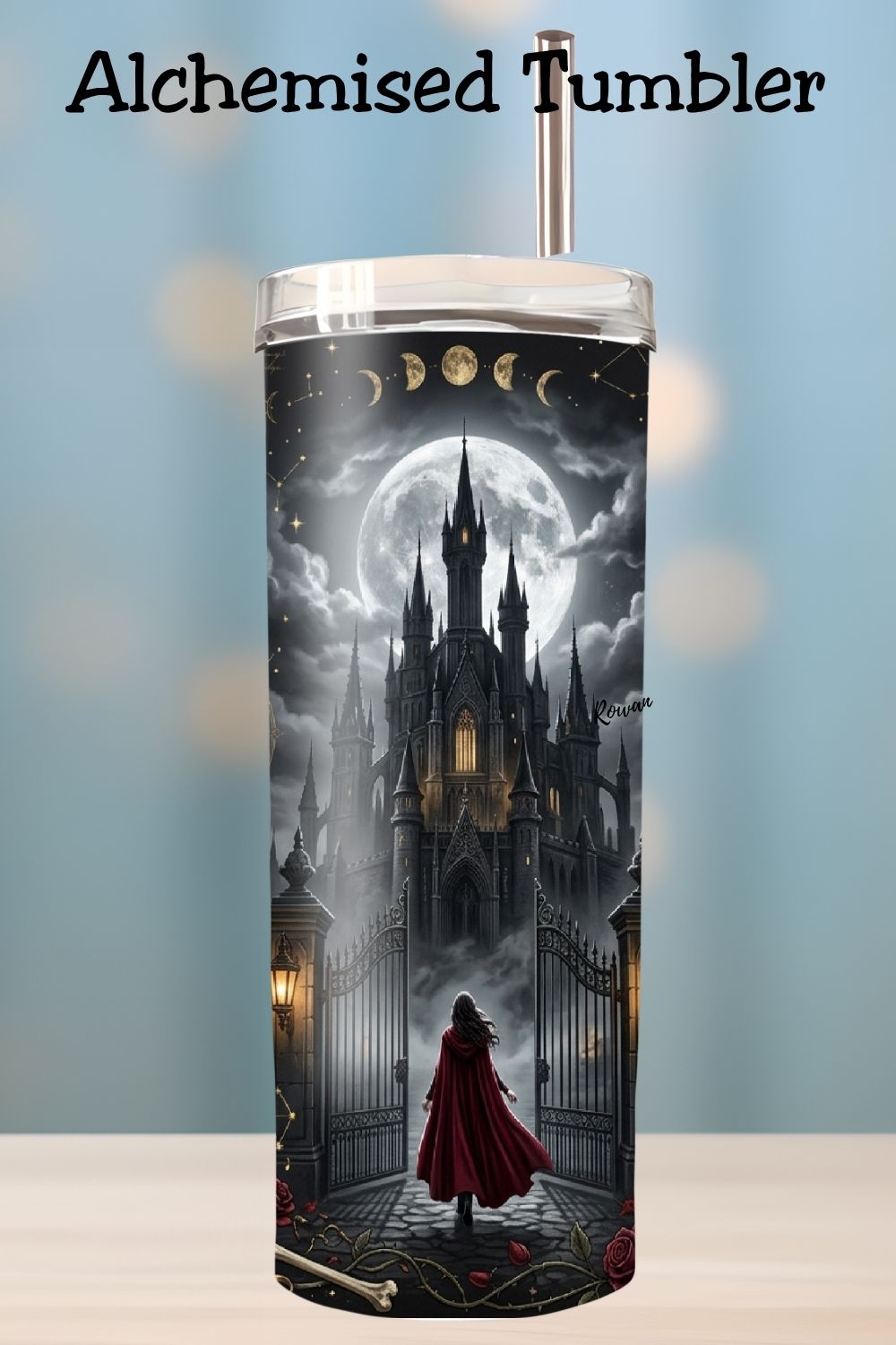Alchemised Inspired Gothic Fantasy Tumbler and Tumbler Wrap PNG  *1075