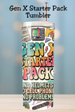Gen X Starter Pack Tumbler and Tumbler Wrap *1097