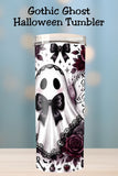 Delicate, Dark & Difficult Ghost Tumbler and Tumbler Wrap  *1090