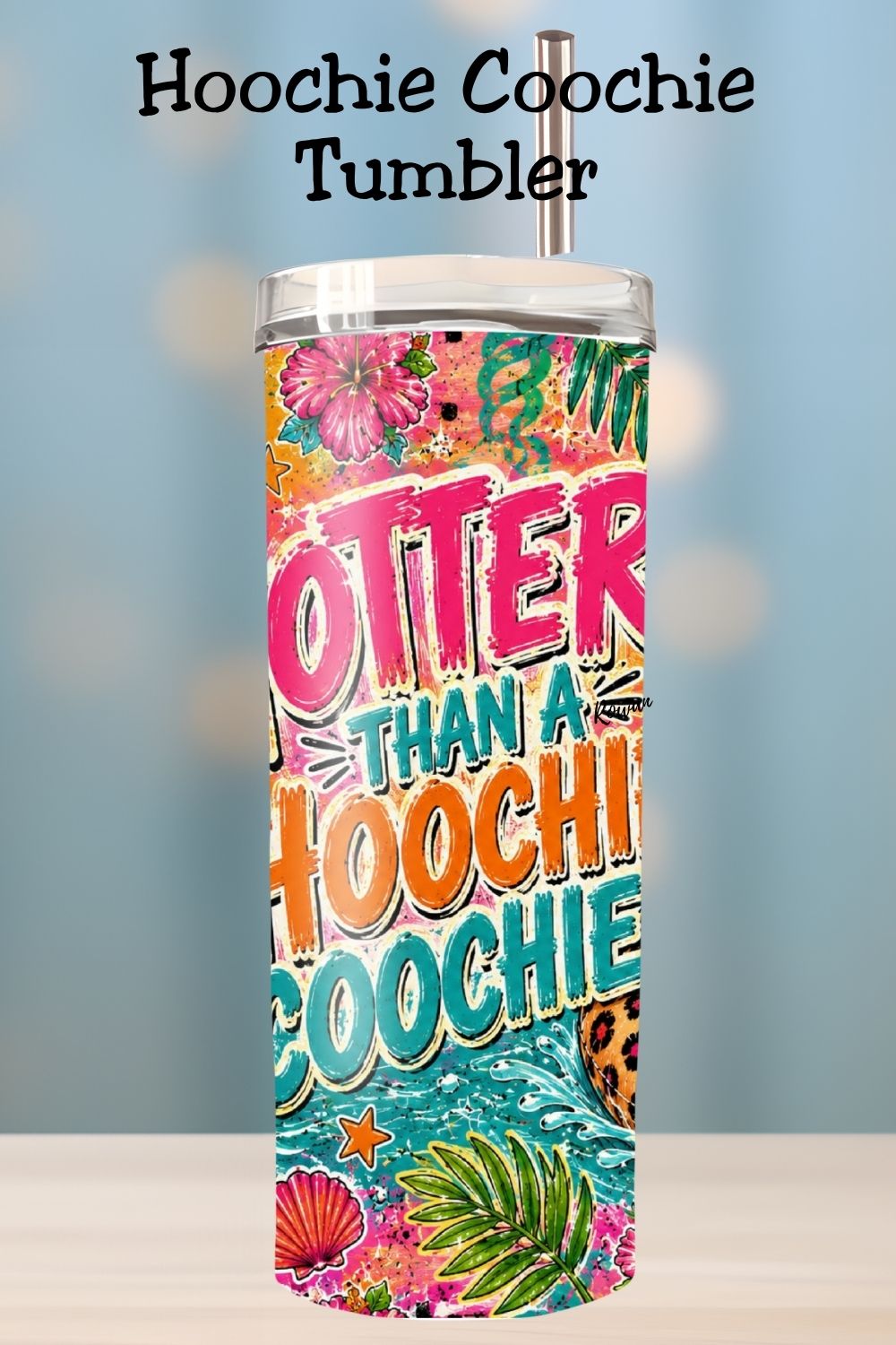 Turn up the summer vibes with this hilarious “Hotter Than A Hoochie Coochie” flamingo tumbler wrap PNG! Featuring a glam tropical flamingo, leopard print pool float, retro beach colors, and bold summer graphics, this trendy 20oz skinny tumbler design is perfect for sublimation makers, beach lovers, girls trips, and boutique summer collections. Great for creating eye-catching tumblers customers can’t stop buying.