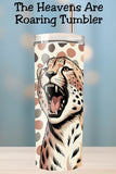 Obsessed with western boutique style and bold faith pieces? This retro cheetah Psalm 19:1 tumbler wrap blends animal print, 70s typography, and strong Christian messaging into one eye-catching design. Ideal for Christian women who love expressive drinkware, youth group merch, or trendy faith gifts. A must-have for anyone building a bold, scripture-inspired collection.