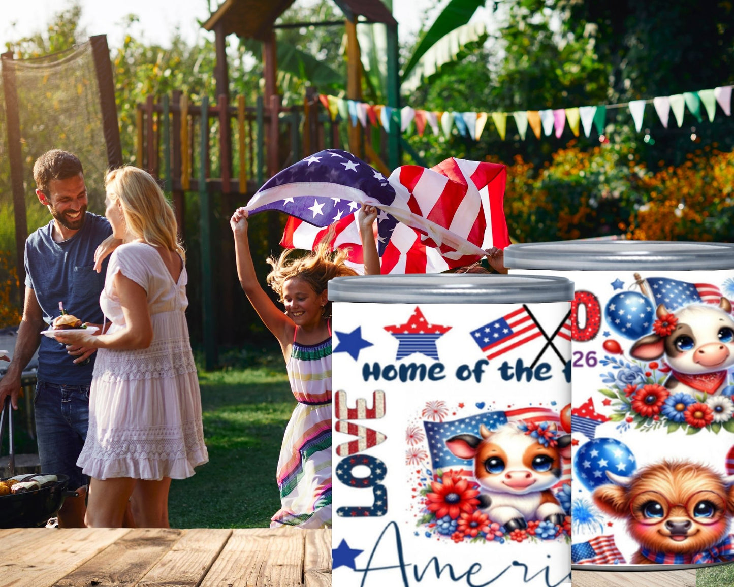 USA 250 Pringles Can Labels – 4th of July Party Favor Printable