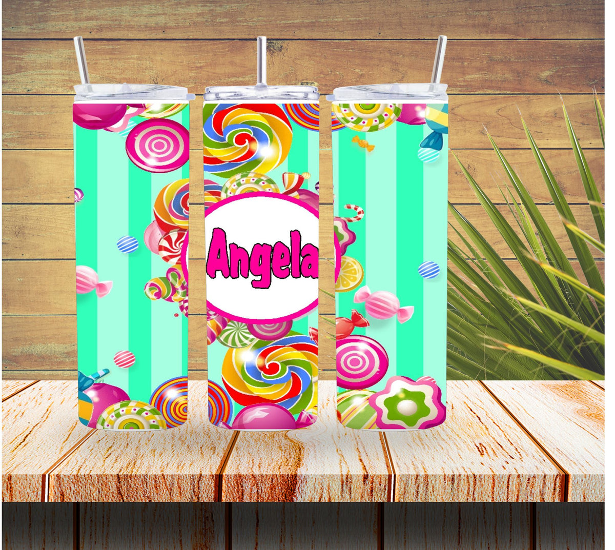 Personalized Candy Tumbler  *118