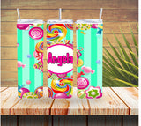 Personalized Candy Tumbler