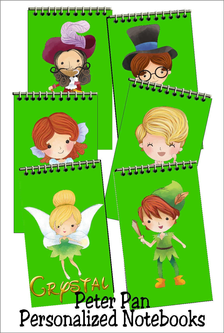 Peter Pan Mini Notebooks