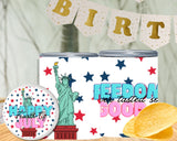 Freedom Never Tasted So Good Pringles Can Wrapper Printable | 4th of July Party Favor | USA 250 Snack Label