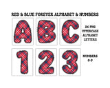 Patriotic Alphabet Clipart Sets