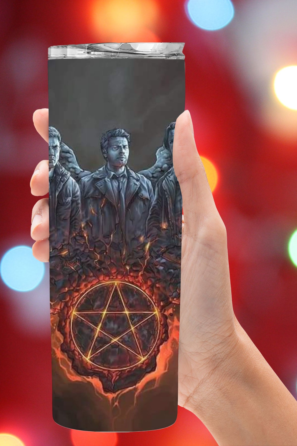 Supernatural Wings Tumbler  *498