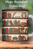 If your dream home includes enchanted libraries and endless bookshelves, this mug is for you ✨ A whimsical magic bookshelf design that turns every coffee break into reading time.