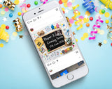 Board Game Baby Shower Pregnancy Announcement Canva Template