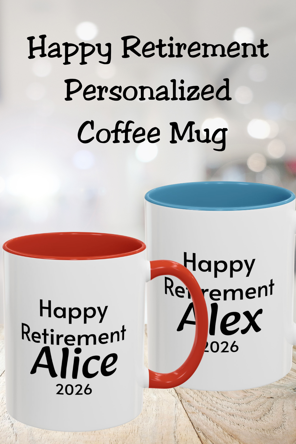 Personalized Retirement Mug