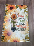 Break Your Limits Sunflower Notebook Gift Set