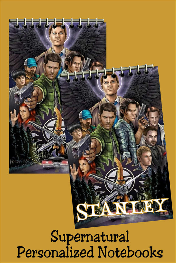 Supernatural Personalized Notebook