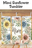 This elegant Mimi tumbler wrap is designed for 20oz skinny tumblers and is ideal for sublimation projects and small businesses. A popular choice for Mother’s Day tumblers, grandma gifts, and floral drinkware. Great for searches like mimi tumbler wrap, skinny tumbler design, and floral tumbler.