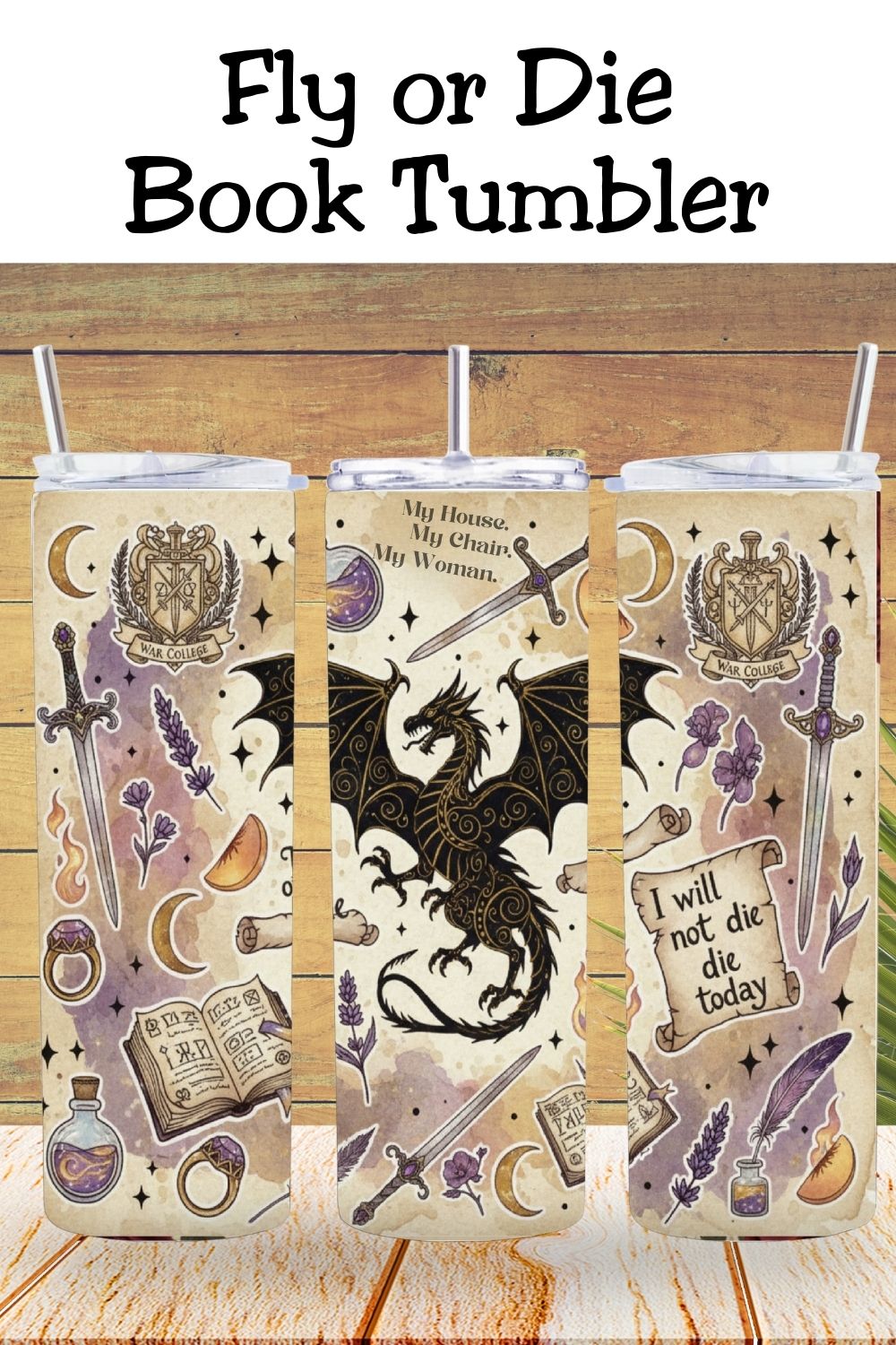 Add a bestselling bookish design to your tumbler lineup. This dragon fantasy PNG wrap is ideal for tumbler makers selling to readers, book clubs, and romantasy fans who love bold statement drinkware.
