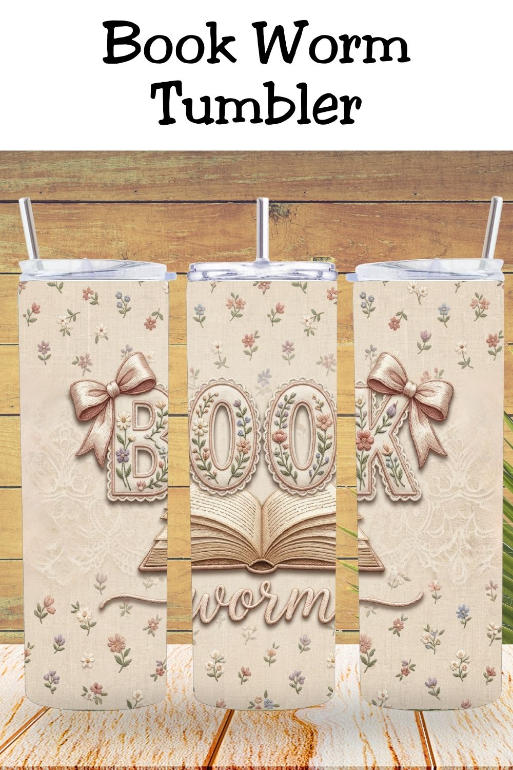 Book club aesthetic unlocked ✨
Create cozy bookish tumblers with this boho bookworm design—available as a ready-to-use tumbler or a high-resolution PNG wrap for DIY crafters and small businesses.