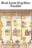 Tumbler makers love this dogs and books seamless design for its clean wrap and cozy, giftable aesthetic. Featuring golden retrievers reading, book stacks, and coffee accents, this book lover tumbler wrap is perfect for shops selling to dog moms and BookTok readers. High-demand theme with year-round appeal.