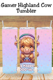 Looking for a cute gamer design that actually sells? 🐮✨
This highland cow tumbler wrap PNG is made for 20oz skinny sublimation, with soft pastels and gamer humor buyers love.
Perfect for Etsy shops, craft fairs, and custom orders.
Instant download + easy to press.
