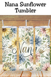 This elegant Nana tumbler wrap is designed for 20oz skinny tumblers and is perfect for sublimation projects and small businesses. A popular choice for Mother’s Day tumblers, grandma gifts, and floral drinkware. Great for searches like nana tumbler wrap, floral tumbler, and skinny tumbler design.