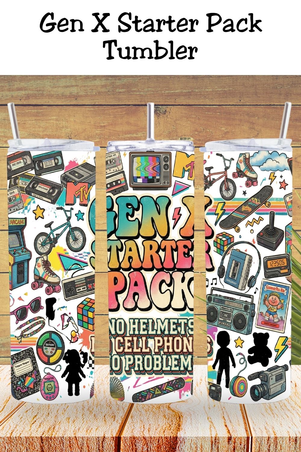 Gen X Starter Pack Tumbler and Tumbler Wrap *1097