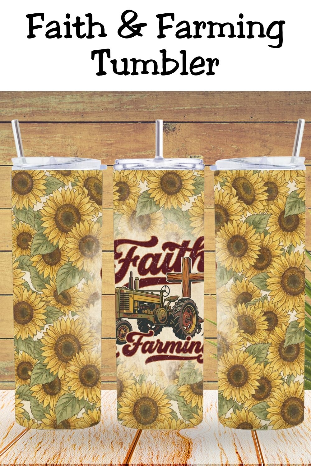 Country roots. Strong faith.
Create beautiful farm-inspired tumblers with this Faith and Farming design—perfect for sublimation projects, small businesses, or heartfelt Christian gifts.