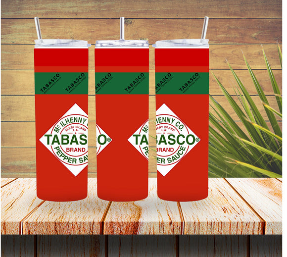 Tabasco Bottle Tumbler  *123
