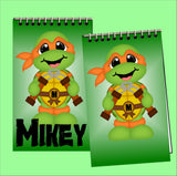 Teenage Mutant Ninja Turtle Personalized Notebooks