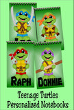 Teenage Mutant Ninja Turtle Personalized Notebooks