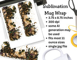 Dark Academia Dragon Mug  and Mug Wrap