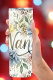 Celebrate Nana with a floral ** 20oz skinny tumbler design she’ll love. This Nana tumbler wrap is perfect for Mother’s Day, birthdays, or everyday grandma gifts. Ideal for buyers searching for nana tumbler, grandma tumbler gift, or sunflower tumbler wrap.