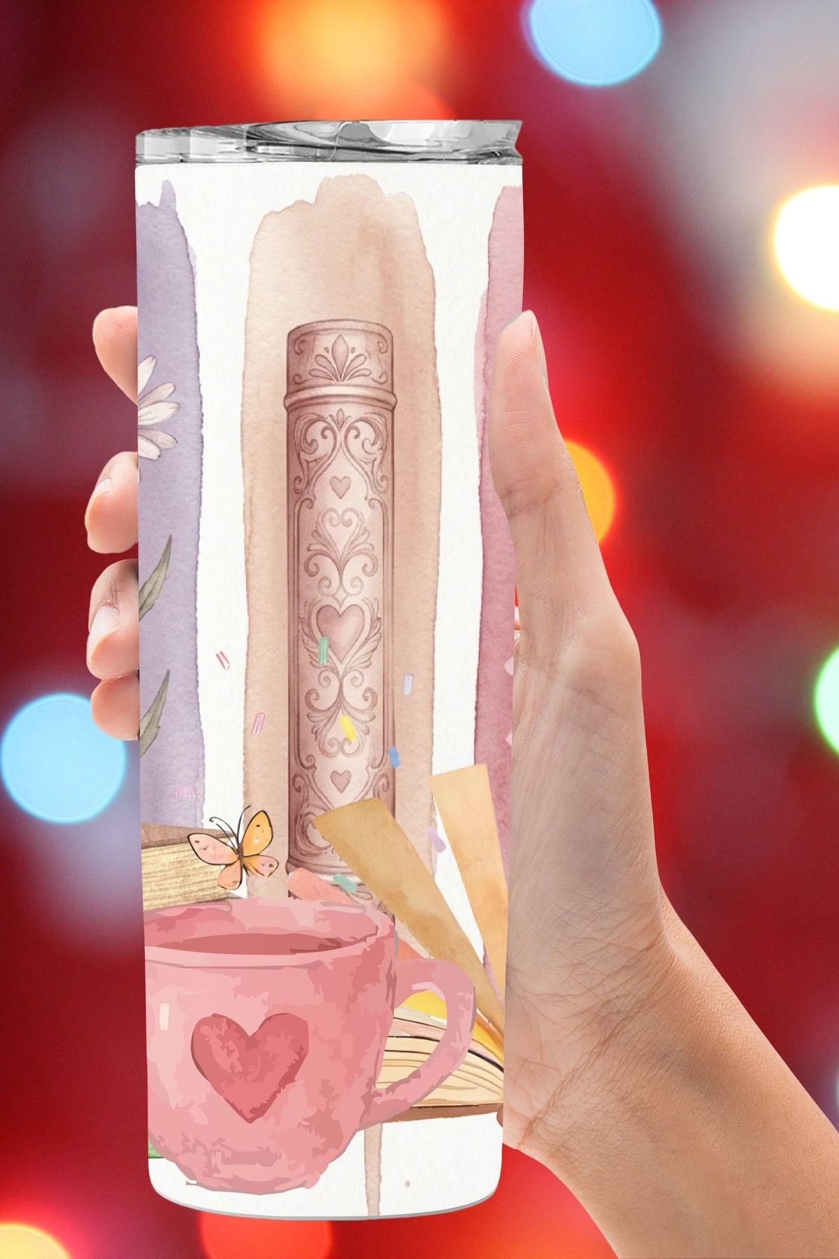 Looking for the perfect book club gift? This book lover tumbler is made for fantasy fans, romantasy readers, and coffee lovers who always say “just one more chapter.” Cozy, magical, and beautifully bookish.