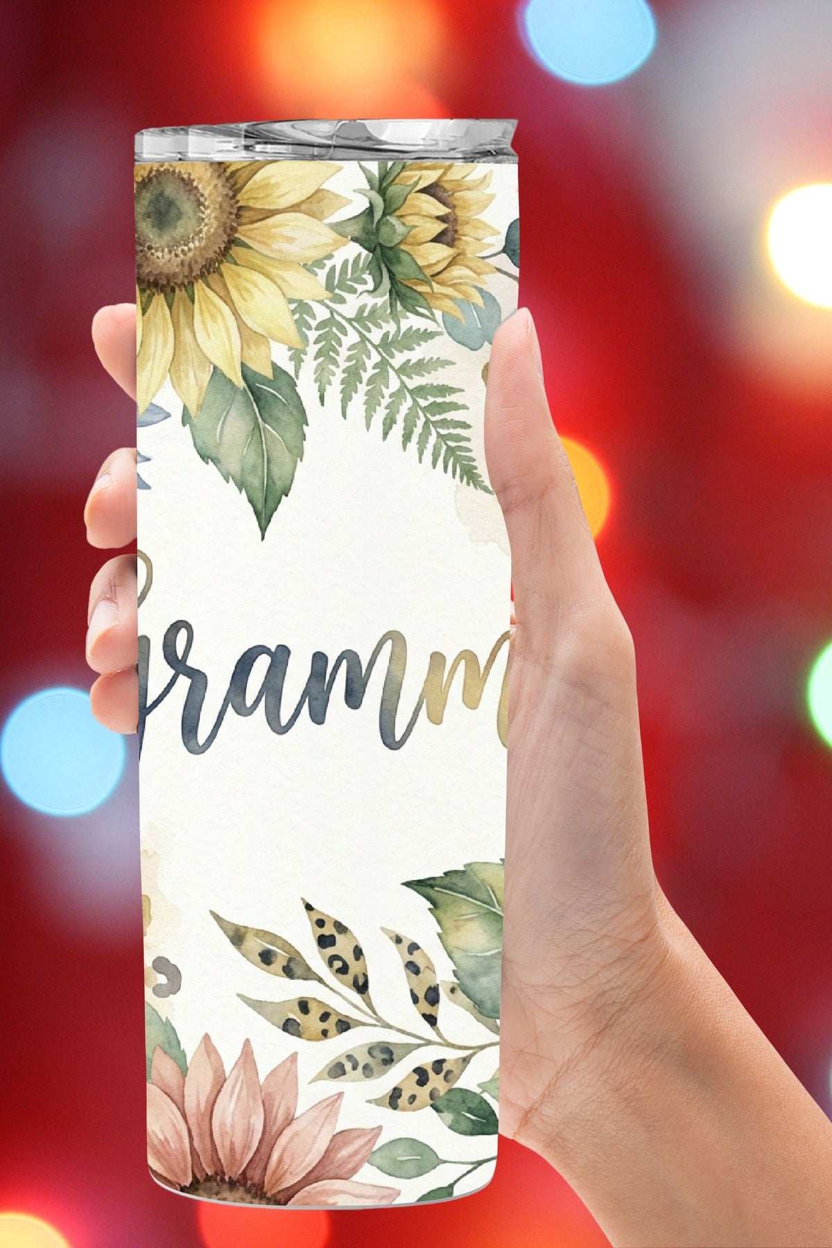 This elegant Grammy tumbler wrap is designed for 20oz skinny tumblers and perfect for sublimation projects and small businesses. A popular choice for Mother’s Day tumblers, grandma gifts, and custom drinkware. Great for anyone searching for a grammy tumbler png, grandma tumbler, or 20oz skinny wrap.