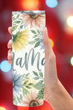 MaMaw Floral Tumbler – Grandma MaMaw 20oz Skinny Design   *904