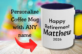 Personalized Retirement Mug