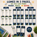 Elementary School Backpack Blessing Tags Printable