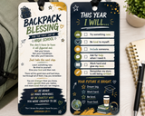 High School Backpack Blessing Tags Printable