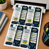 Middle School Backpack Blessing Tags Printable | Christian First Day of School Gift
