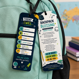 Middle School Backpack Blessing Tags Printable | Christian First Day of School Gift