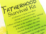Fatherhood Survival Kit Printable Box Template | DIY Father’s Day Gift Favor Box | Instant Download PDF & JPG