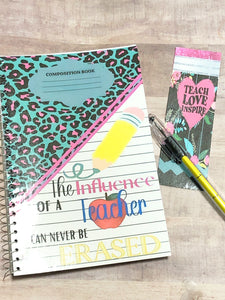 The Influence of a Teacher Notebook Gift Set