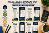 Elementary School Backpack Blessing Tags Printable